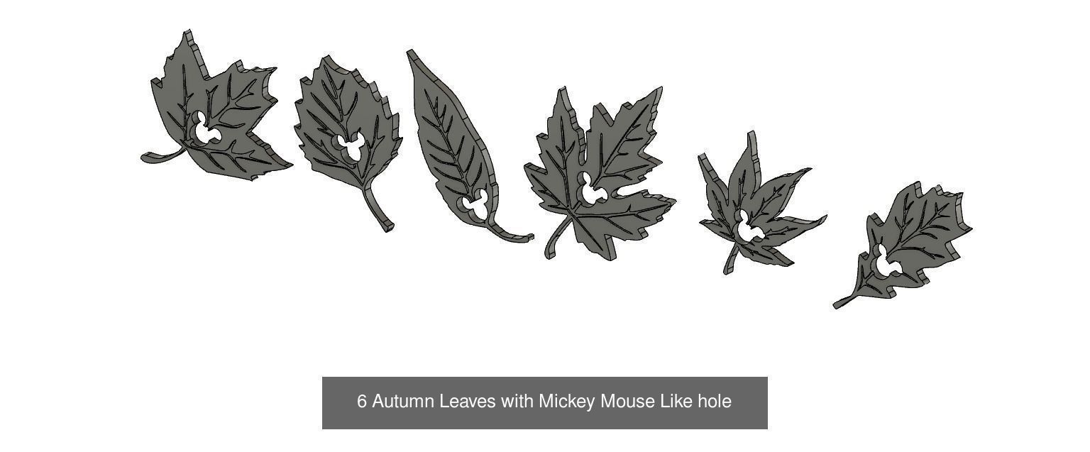 Everything 2021 - All Slide in Mickey Mouse Ears and more 3D Model Collection_74