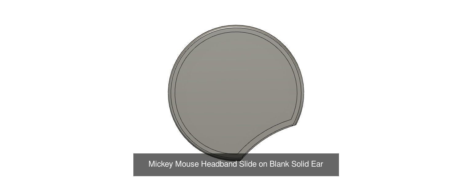 Everything 2021 - All Slide in Mickey Mouse Ears and more 3D Model Collection_61