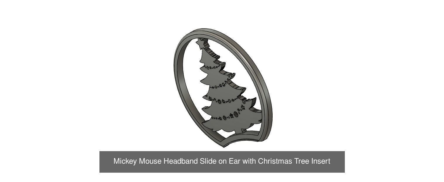 Everything 2021 - All Slide in Mickey Mouse Ears and more 3D Model Collection_40