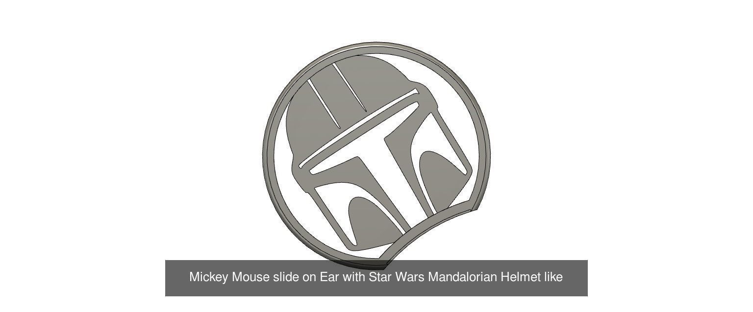 Everything 2021 - All Slide in Mickey Mouse Ears and more 3D Model Collection_54