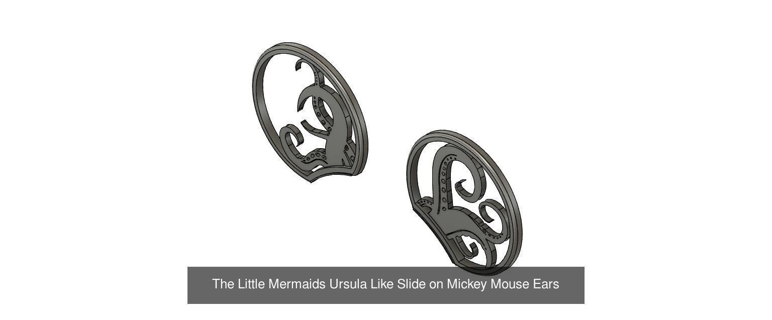 Everything 2021 - All Slide in Mickey Mouse Ears and more 3D Model Collection_68