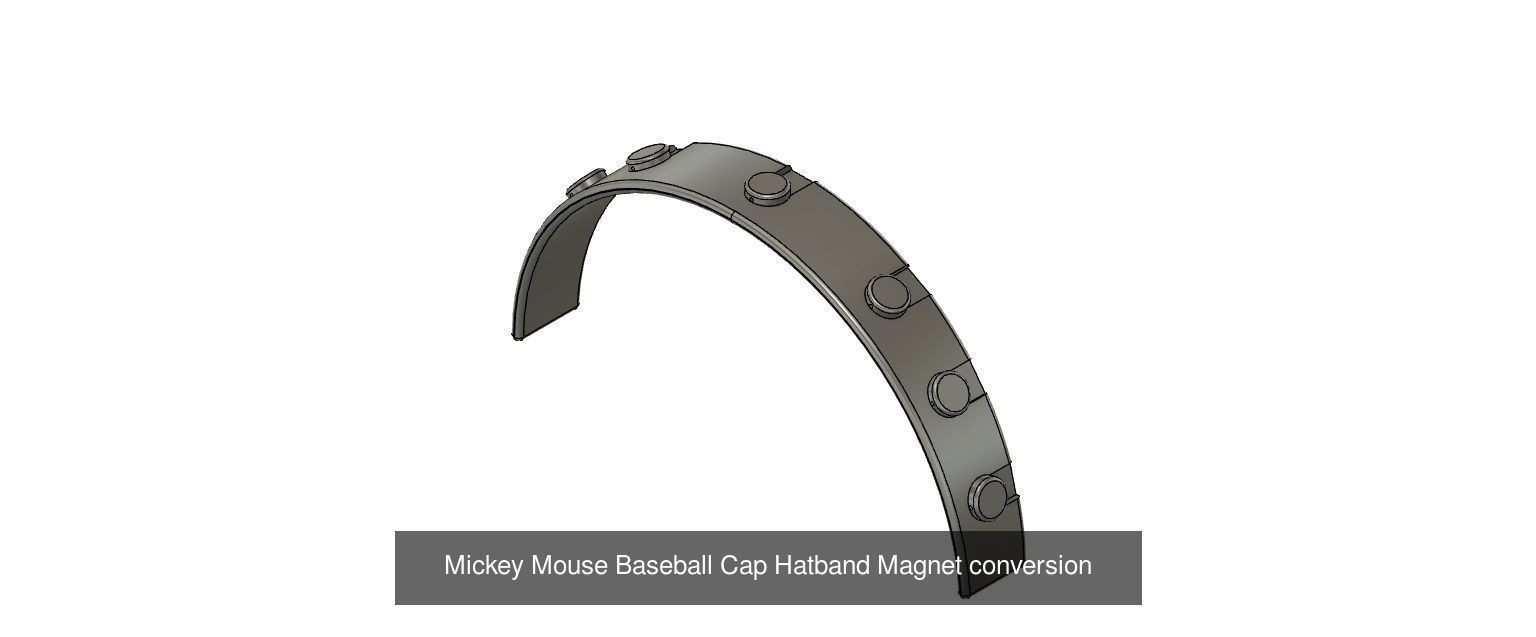 Everything 2021 - All Slide in Mickey Mouse Ears and more 3D Model Collection_69