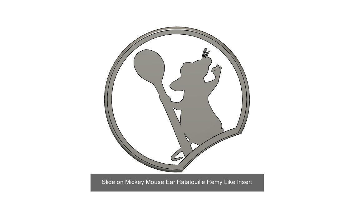 Everything 2021 - All Slide in Mickey Mouse Ears and more 3D Model Collection_67