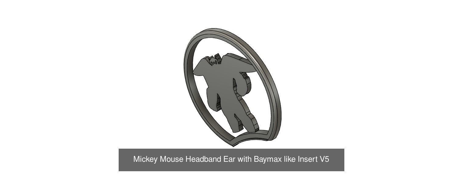 Everything 2021 - All Slide in Mickey Mouse Ears and more 3D Model Collection_24