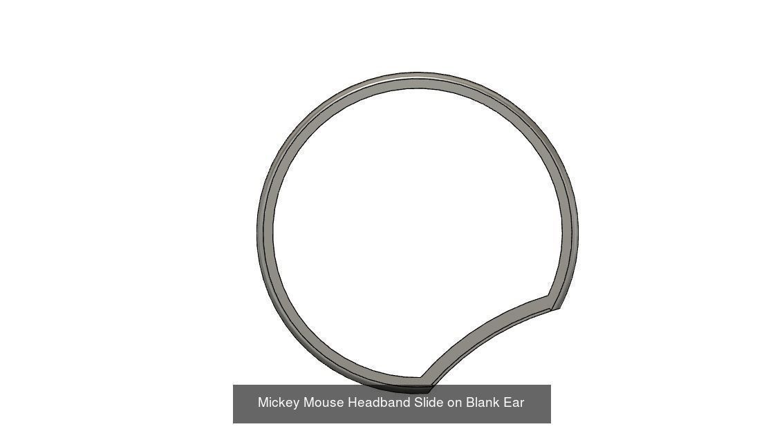 Everything 2021 - All Slide in Mickey Mouse Ears and more 3D Model Collection_45