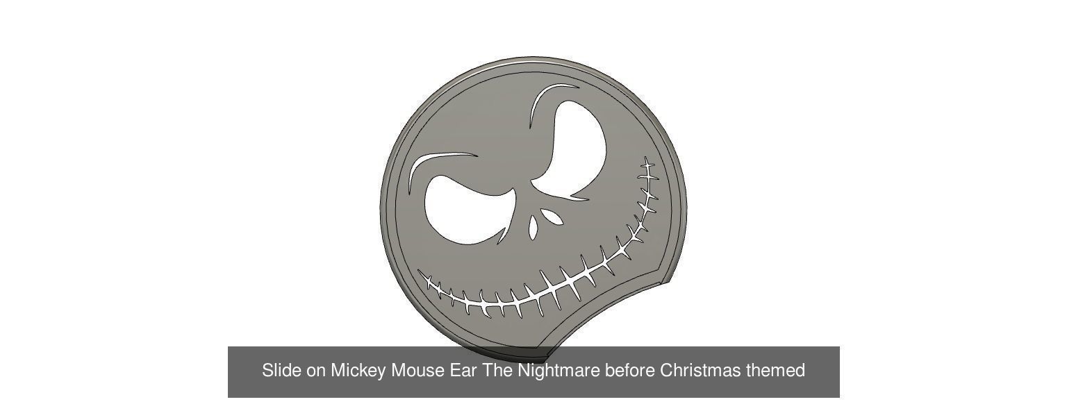 Everything 2021 - All Slide in Mickey Mouse Ears and more 3D Model Collection_59