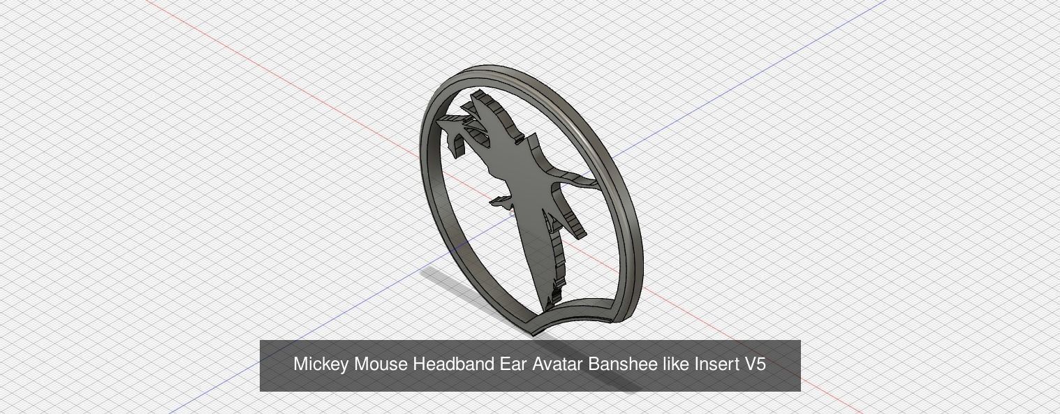 Everything 2021 - All Slide in Mickey Mouse Ears and more 3D Model Collection_26