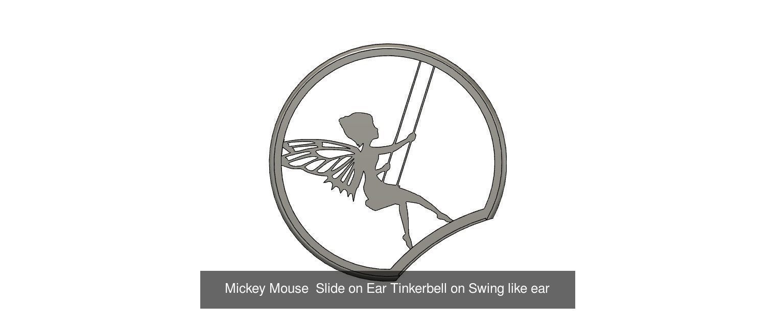 Everything 2021 - All Slide in Mickey Mouse Ears and more 3D Model Collection_46