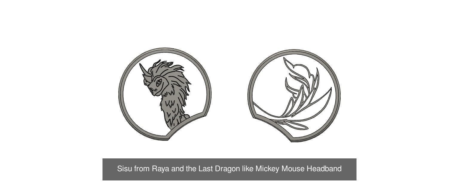 Everything 2021 - All Slide in Mickey Mouse Ears and more 3D Model Collection_65