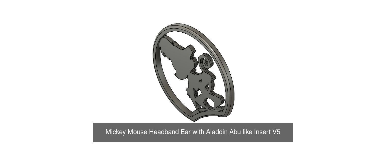 Everything 2021 - All Slide in Mickey Mouse Ears and more 3D Model Collection_33