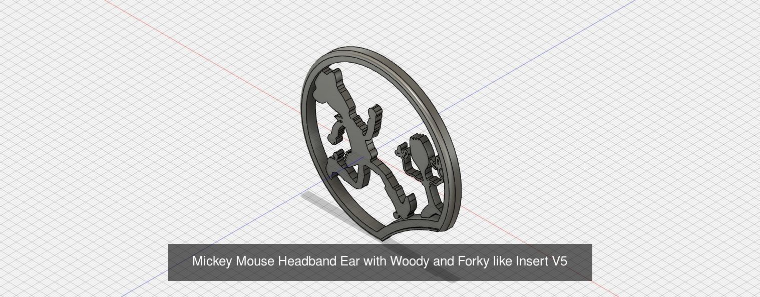 Everything 2021 - All Slide in Mickey Mouse Ears and more 3D Model Collection_23