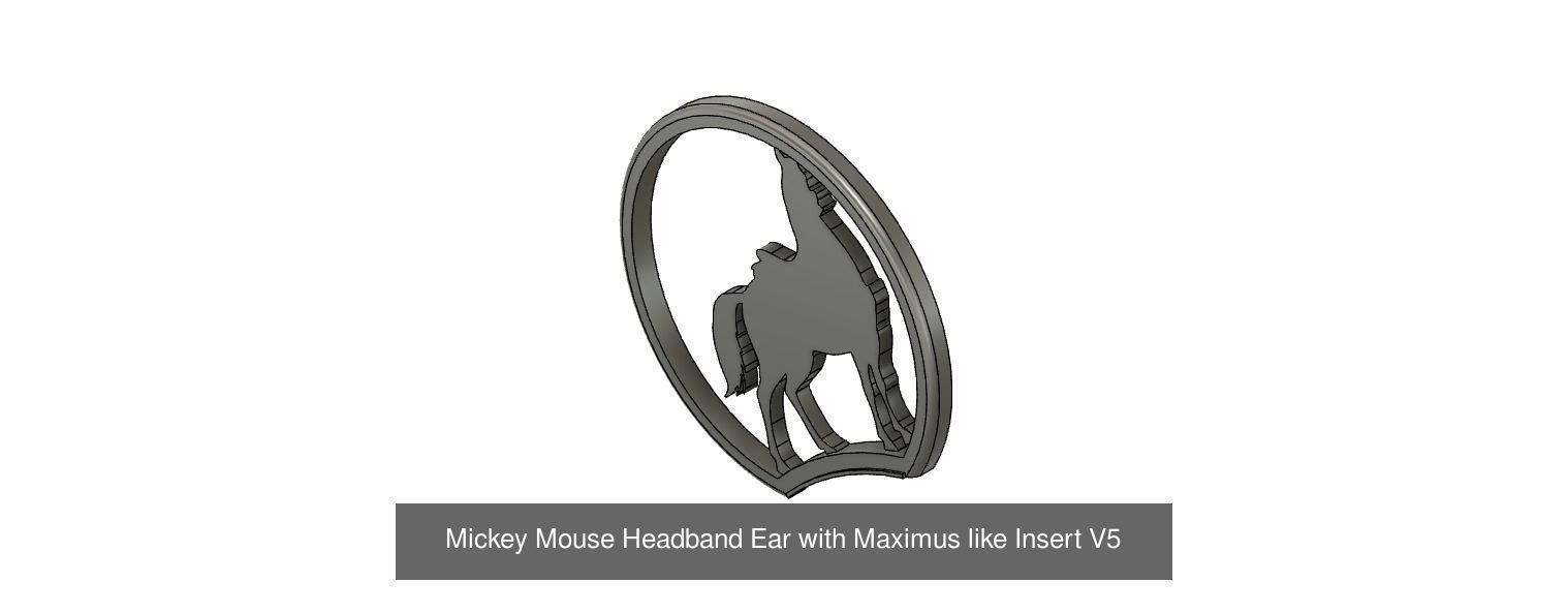 Everything 2021 - All Slide in Mickey Mouse Ears and more 3D Model Collection_27