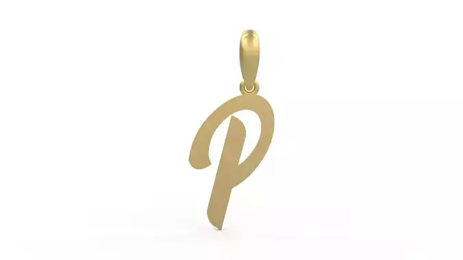 Initial Letters Pendant Mumbai Curry P