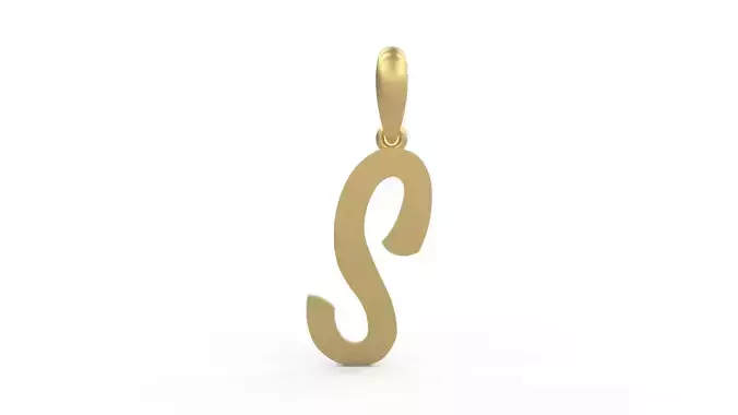 Initial Letters Pendant Mumbai Curry S