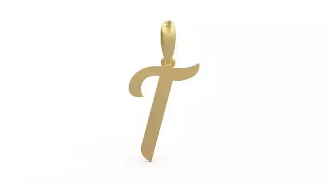 Initial Letters Pendant Mumbai Curry T