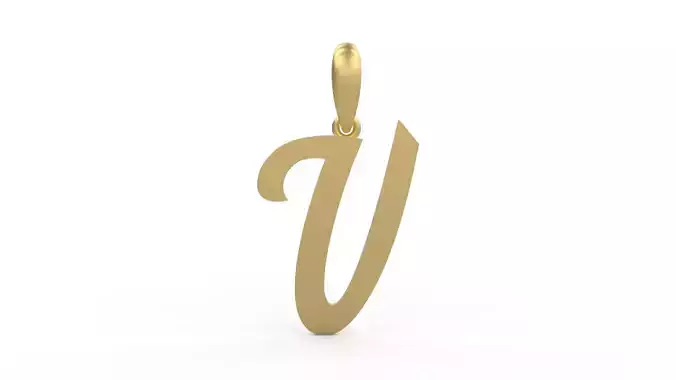 Initial Letters Pendant Mumbai Curry V