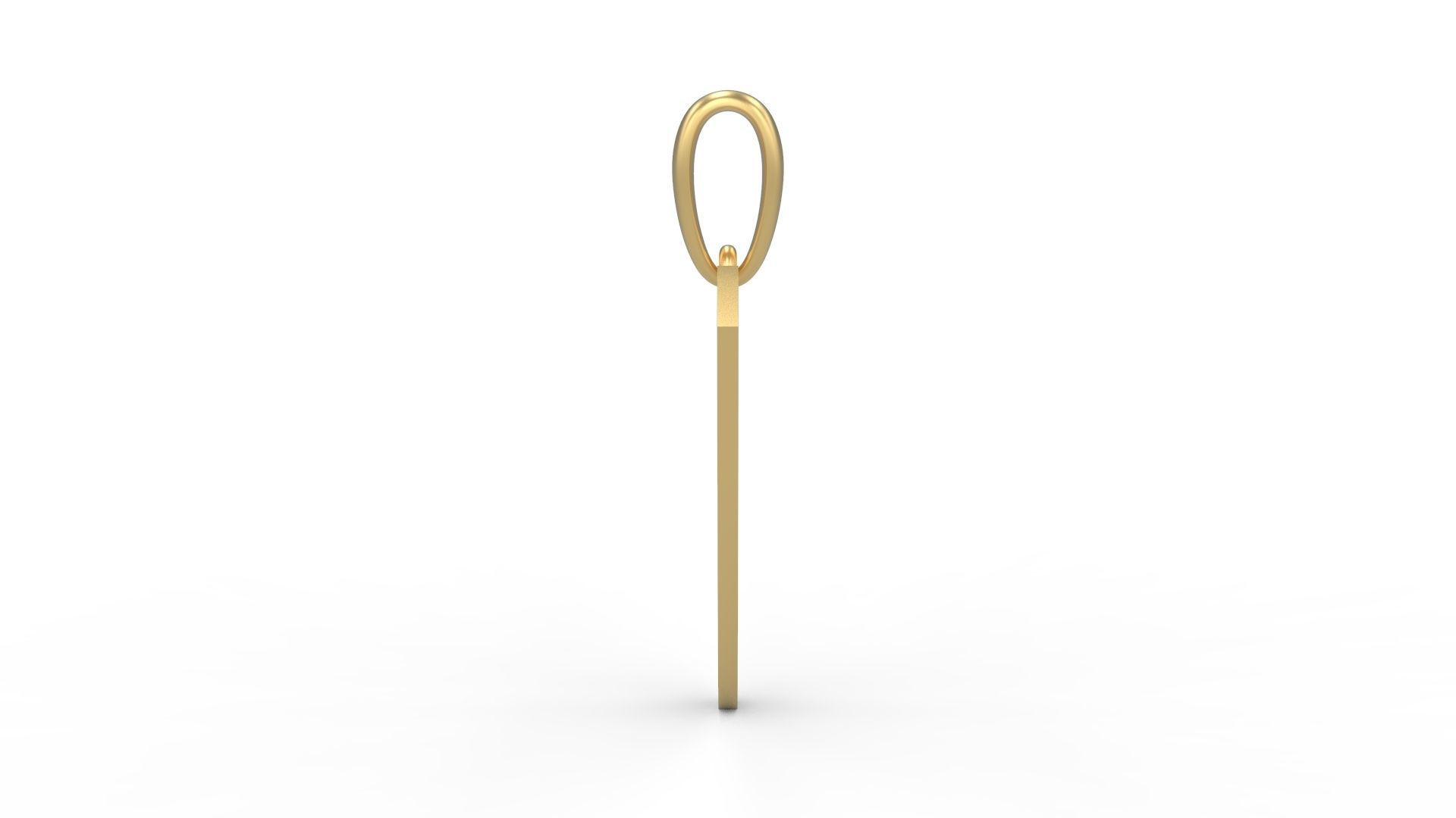 Initial Letters Pendant Mumbai Curry V 3D print model_2