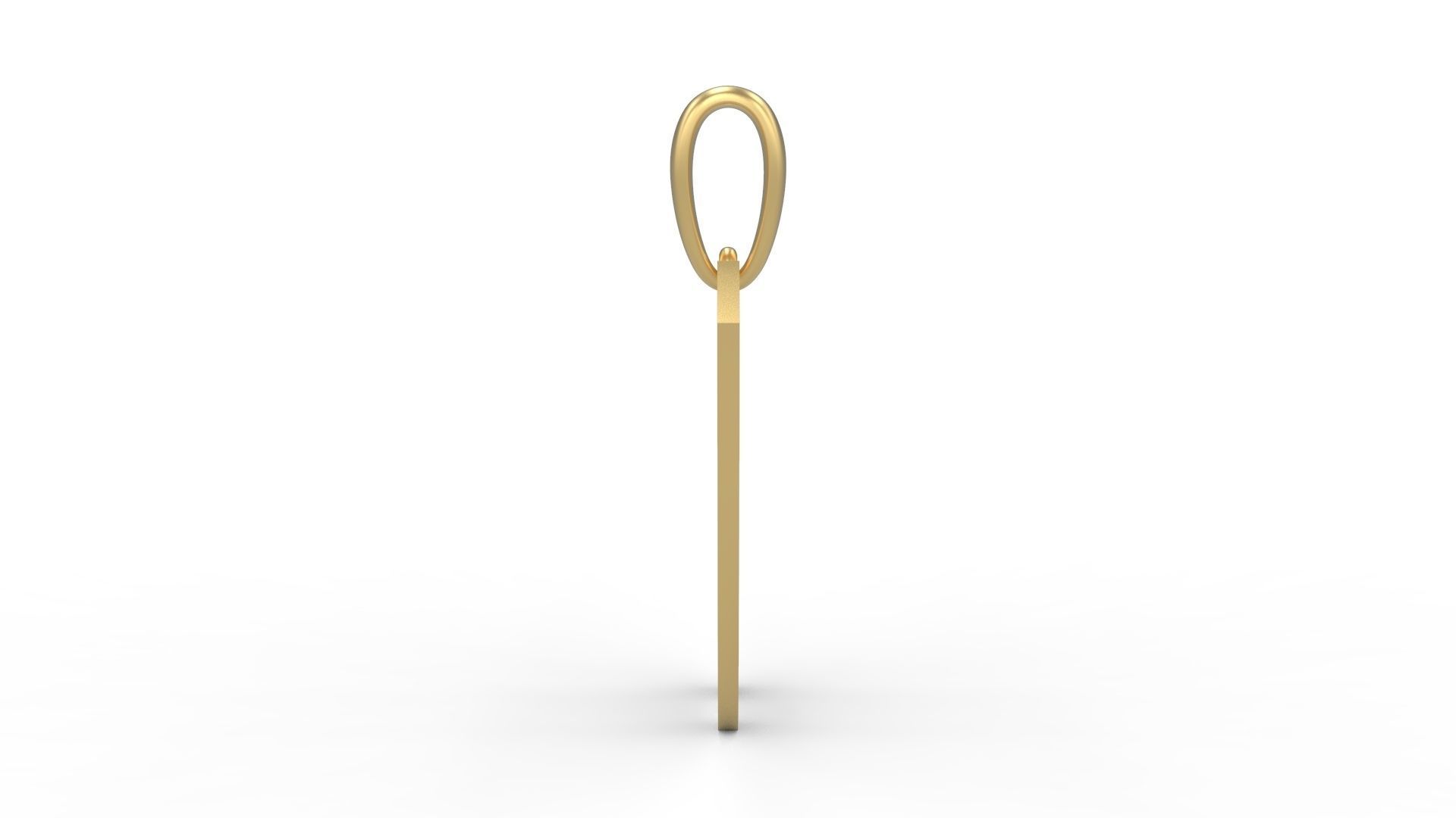 Initial Letters Pendant Mumbai Curry W 3D print model_2