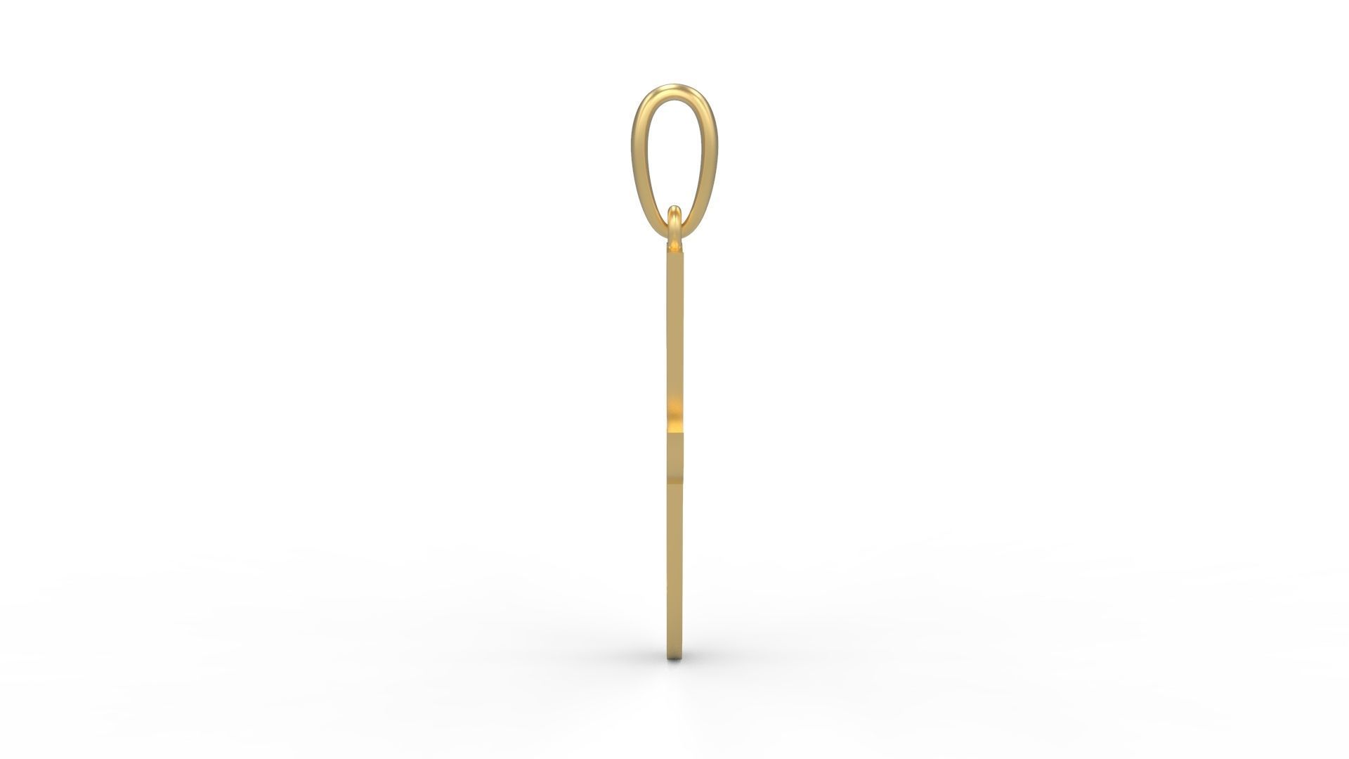 Initial Letters Pendant Mumbai Curry Y 3D print model_2