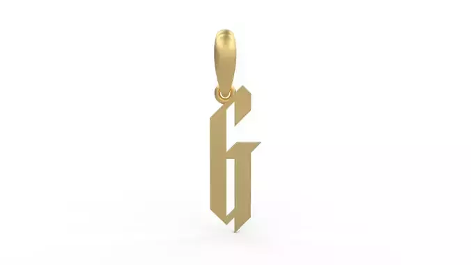 Initial Letters Pendant New Victoria G