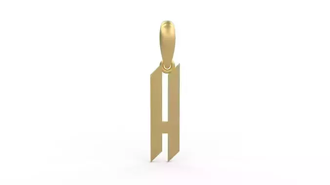 Initial Letters Pendant New Victoria H