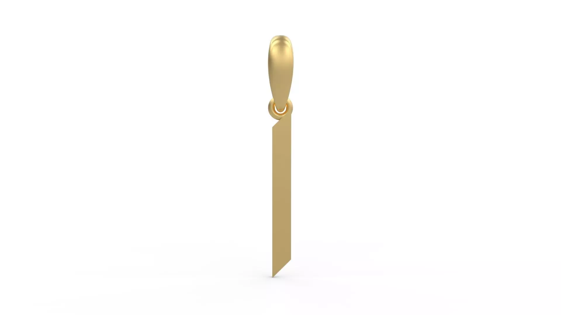 Initial Letters Pendant New Victoria I 3D print model