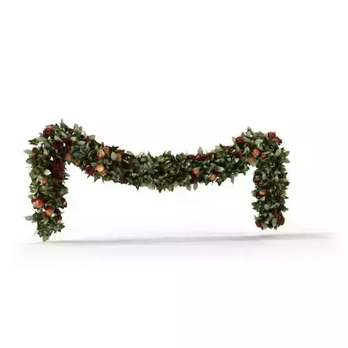 Christmas Garland 3D model
