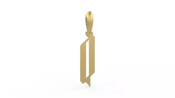 Initial Letters Pendant New Victoria Q