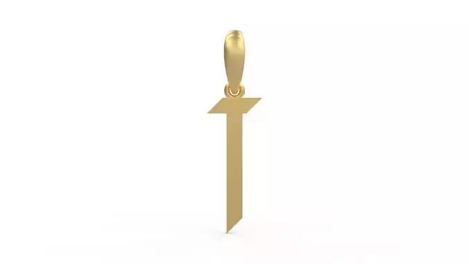 Initial Letters Pendant New Victoria T