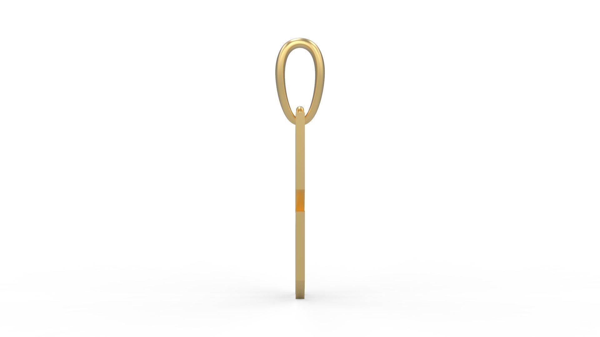 Initial Letters Pendant New Victoria X 3D print model_2