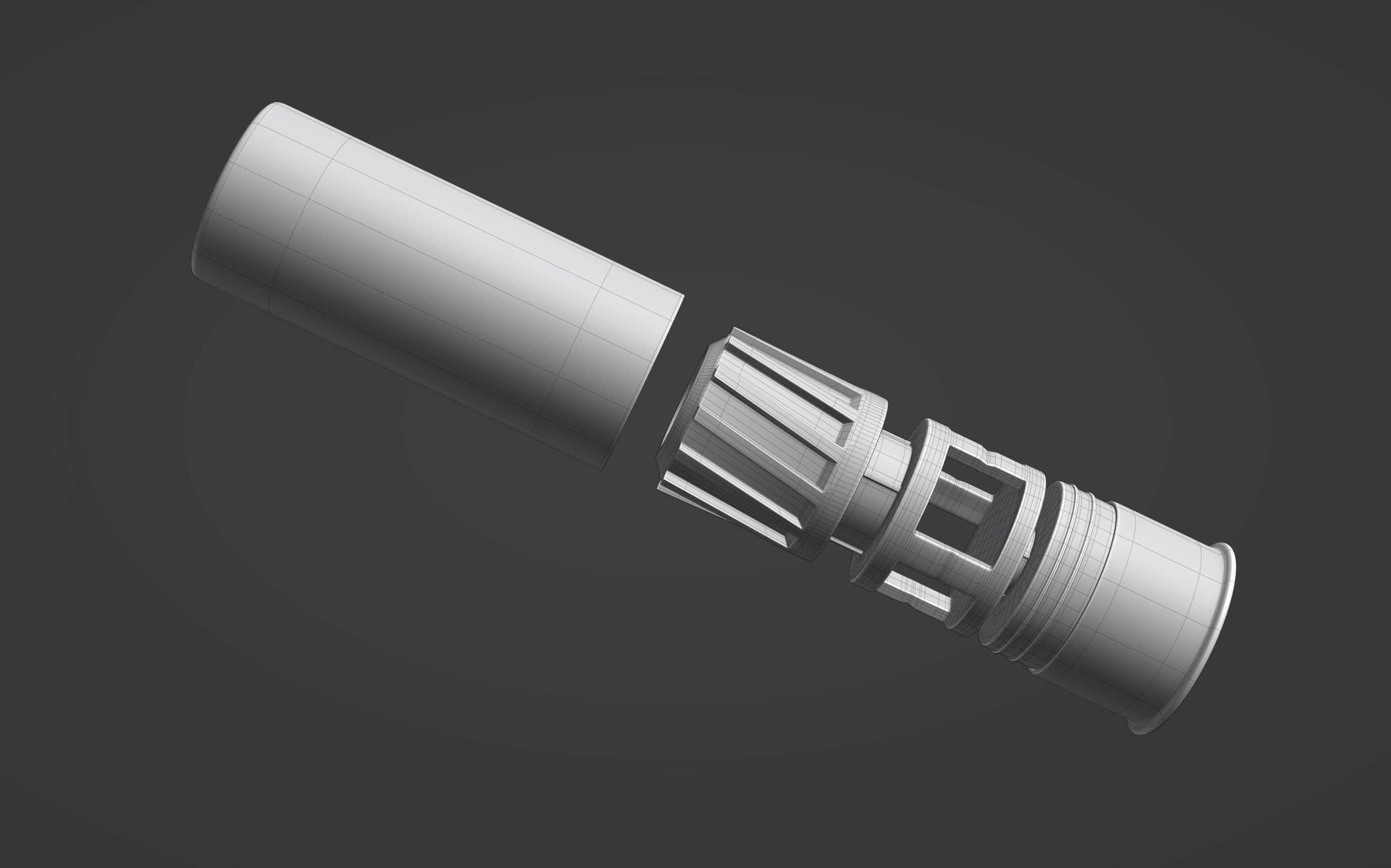Rifled Slug Shotgun Ammo 3D model_16
