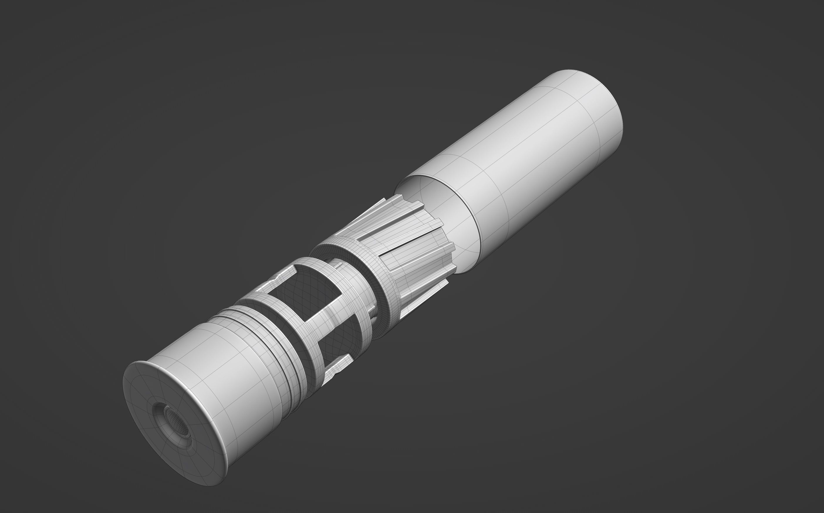 Rifled Slug Shotgun Ammo 3D model_13