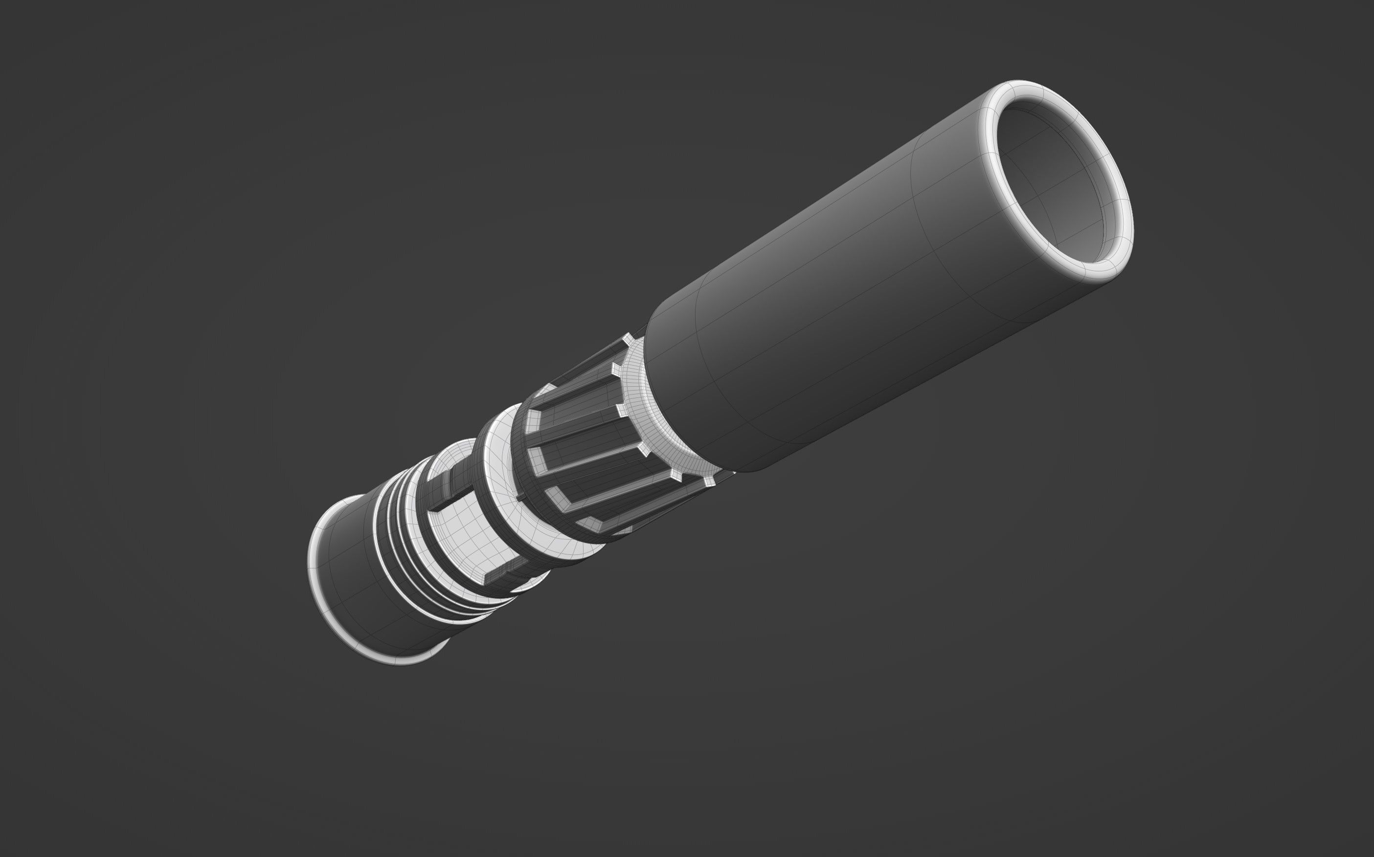 Rifled Slug Shotgun Ammo 3D model_11