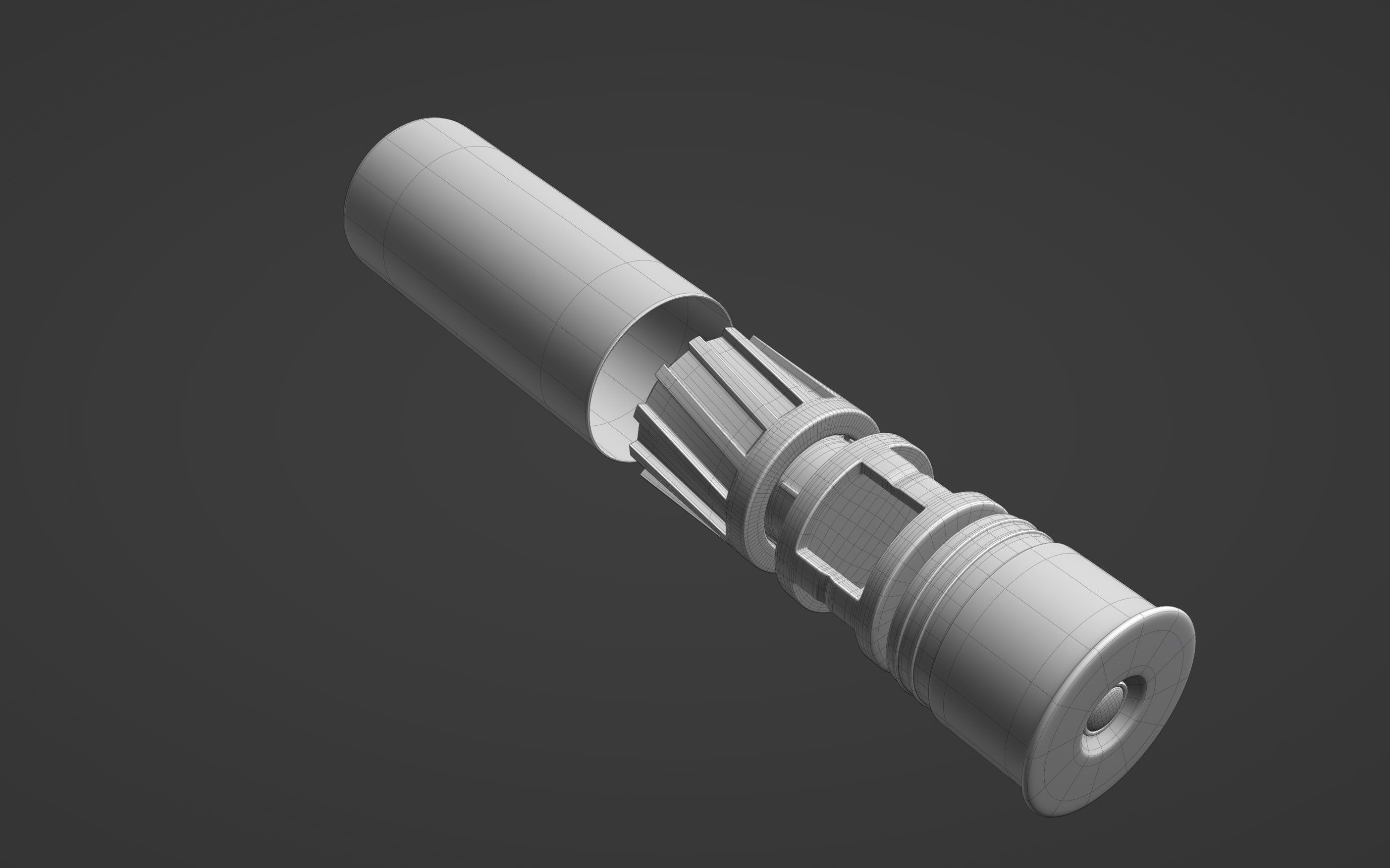 Rifled Slug Shotgun Ammo 3D model_15