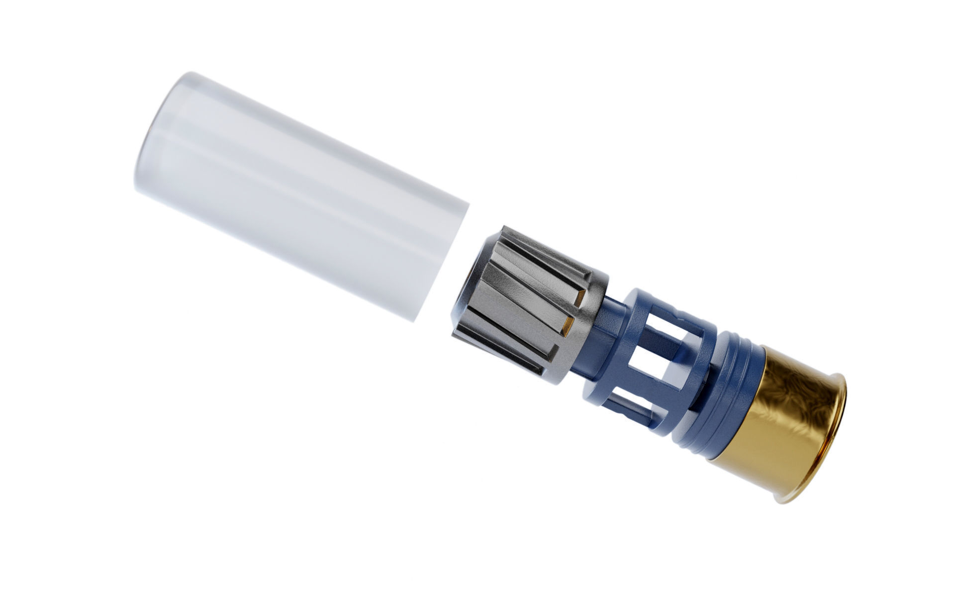 Rifled Slug Shotgun Ammo 3D model_8