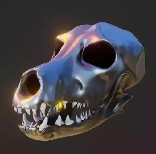 Skull wolf