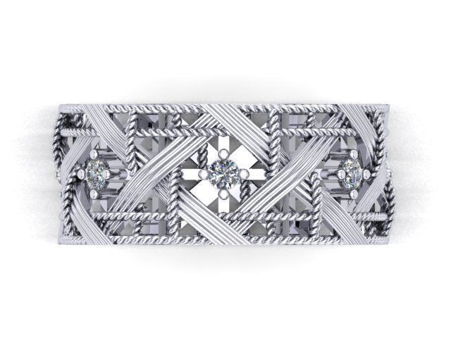 Design Band Ring 3D print model_2