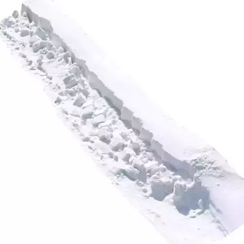  Snow Cliff 2 3D model