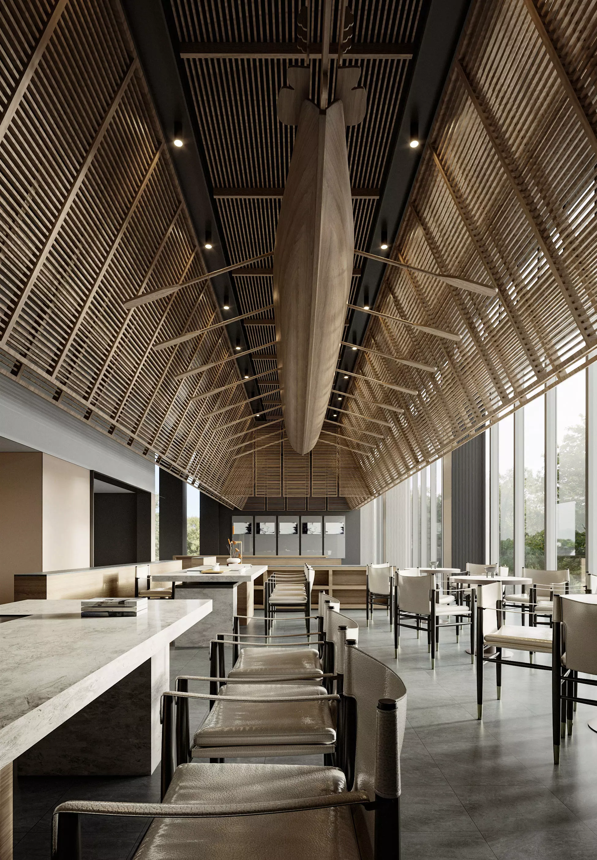 Forest Restaurant for Fstorm 3D model_0