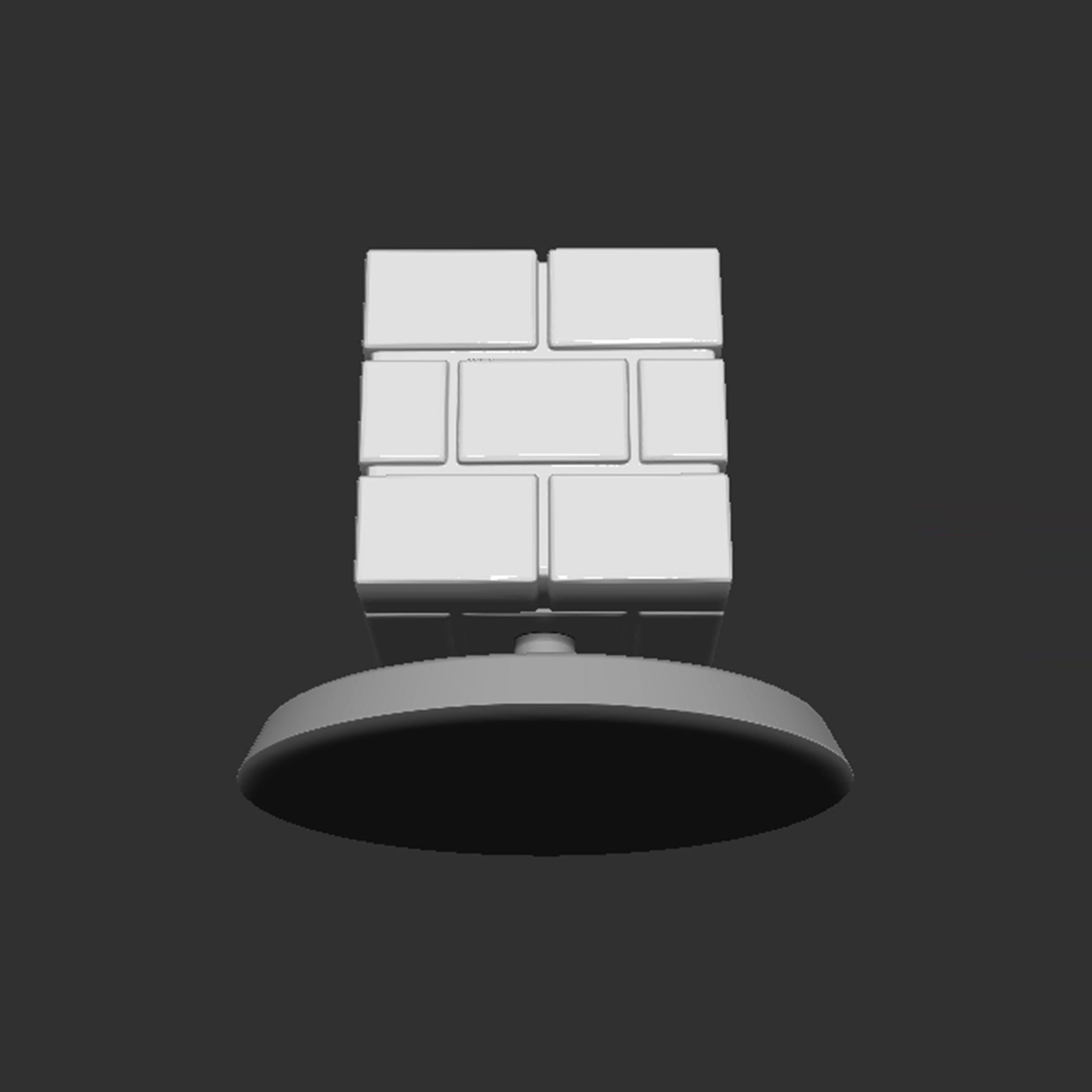 Mario Brick Block Based 3D print model_15