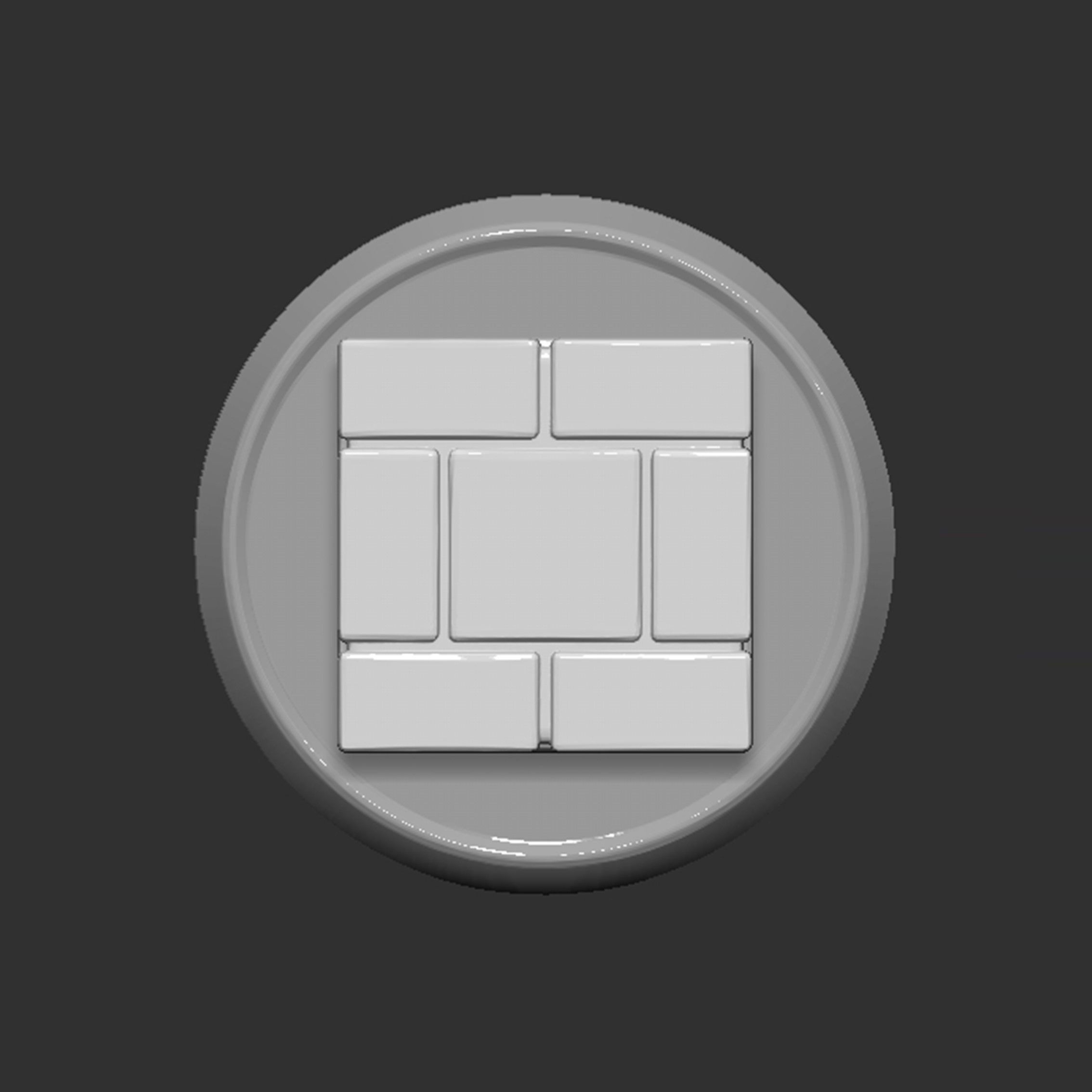 Mario Brick Block Based 3D print model_13