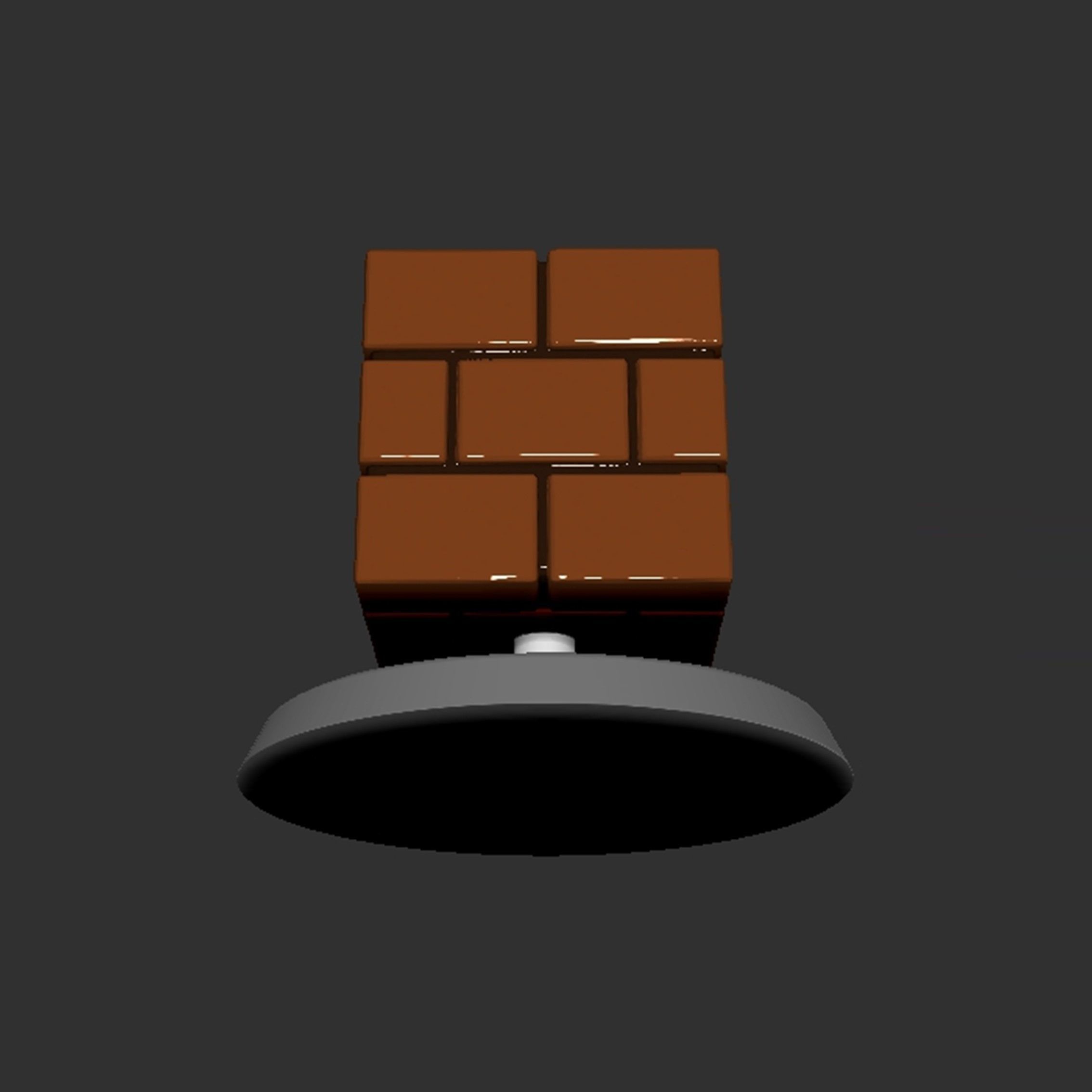 Mario Brick Block Based 3D print model_14