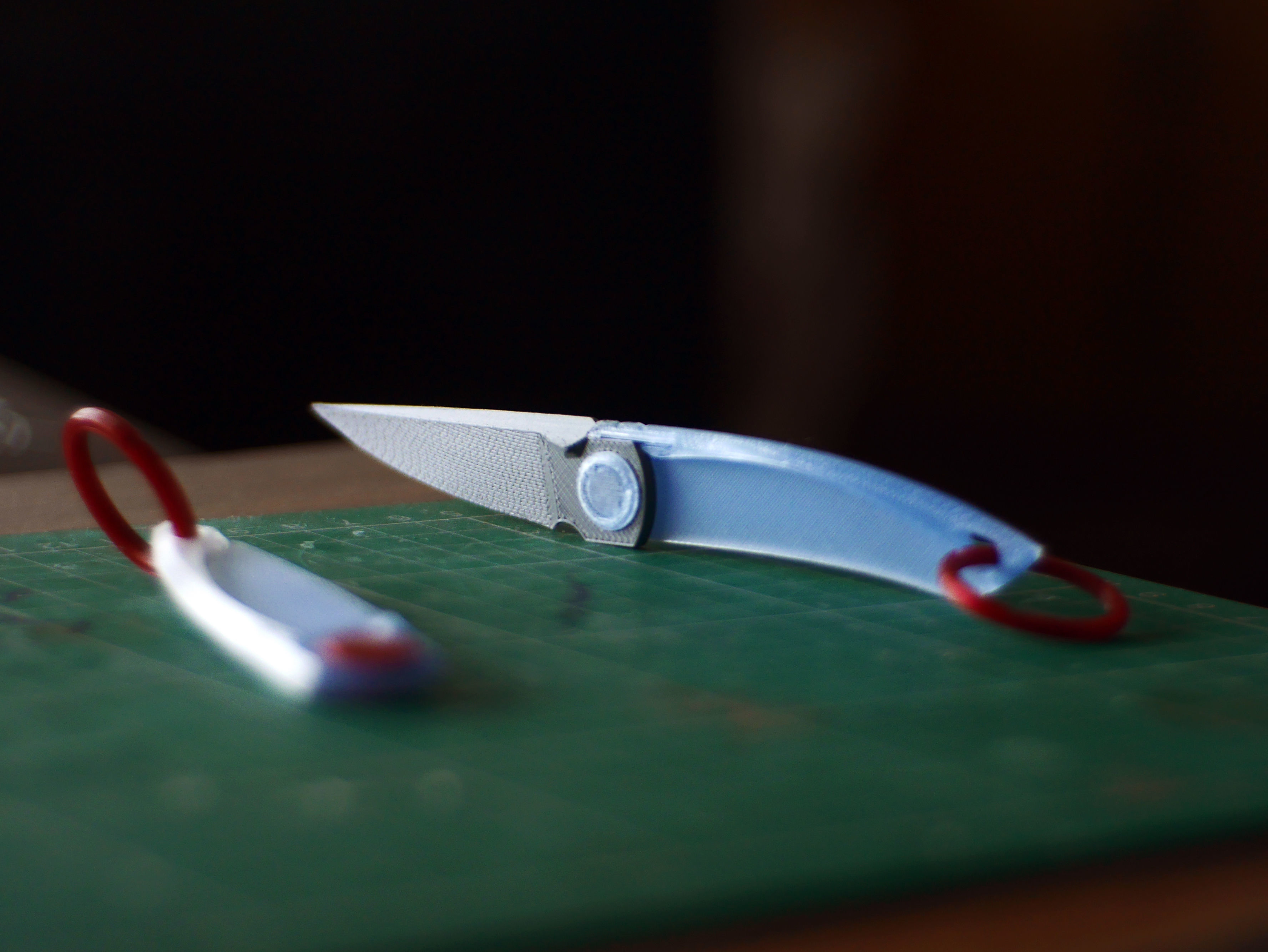Pocket knife 3D print model_2