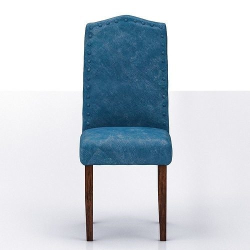 Dining Chair Low-poly 3D model