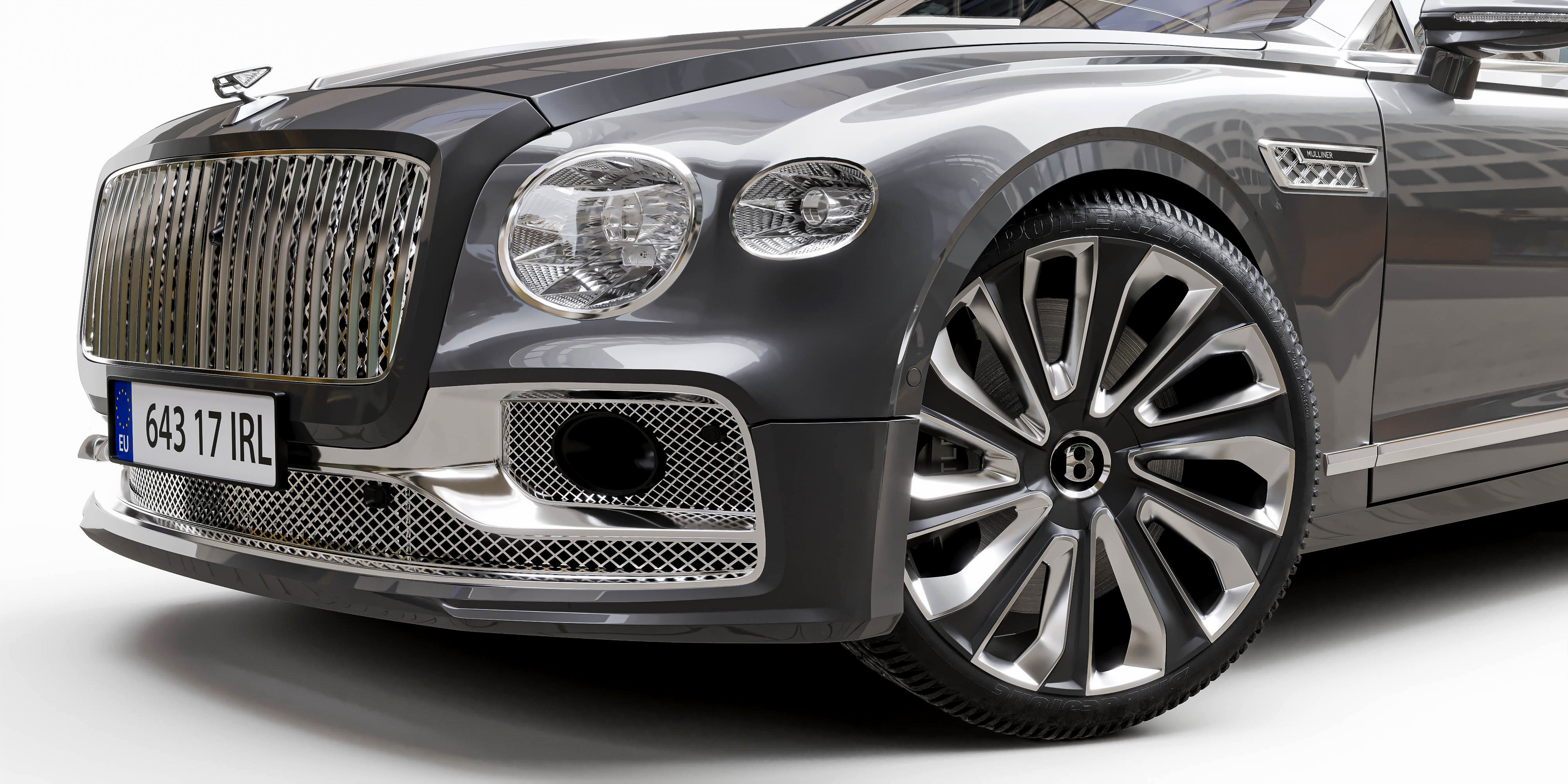 Bentley Flying Spur Mulliner 2022 3D model_8