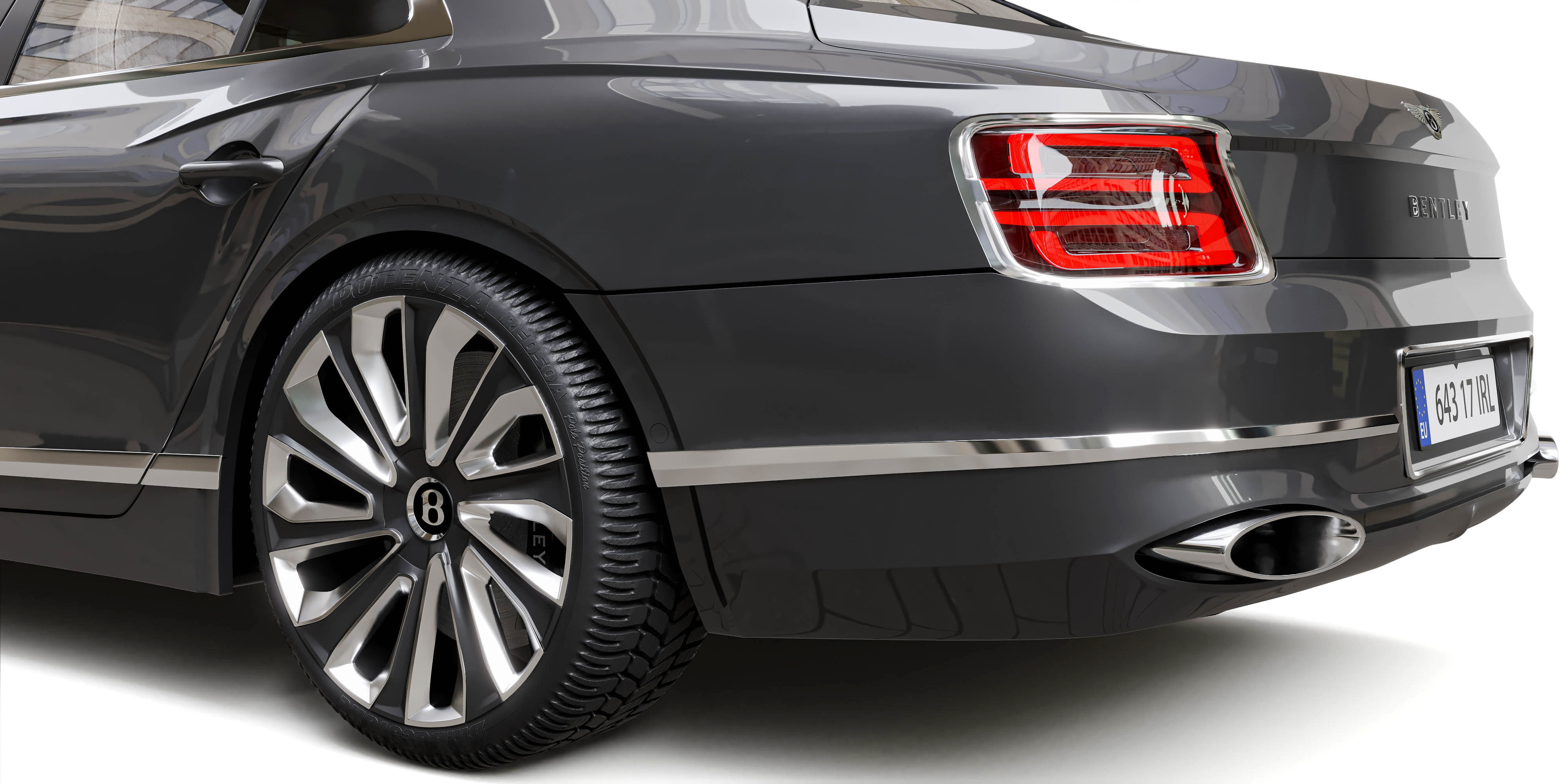 Bentley Flying Spur Mulliner 2022 3D model_9