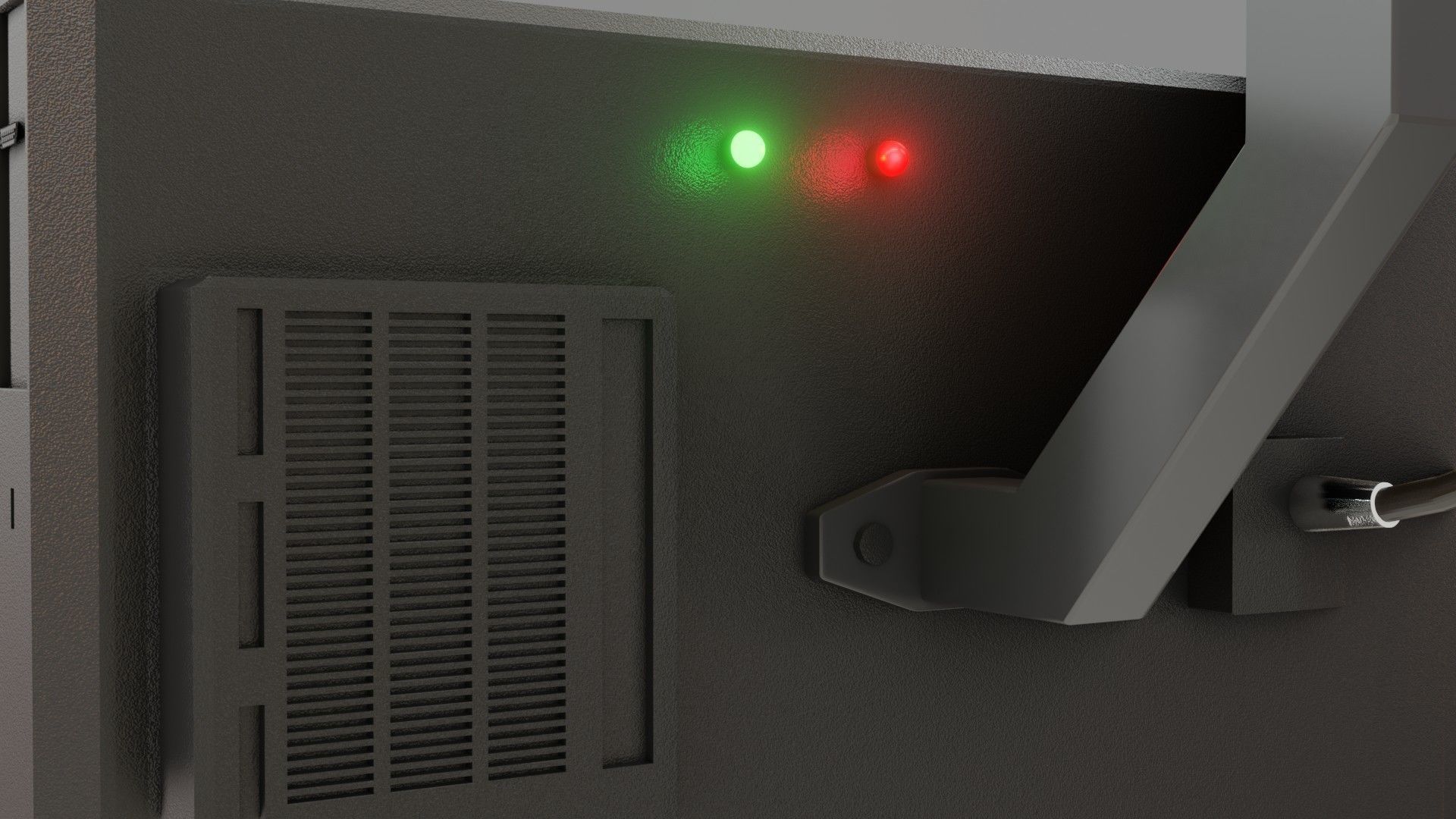 Sci-Fi Monitors - Low poly - Game Ready - PBR Low-poly 3D model_7