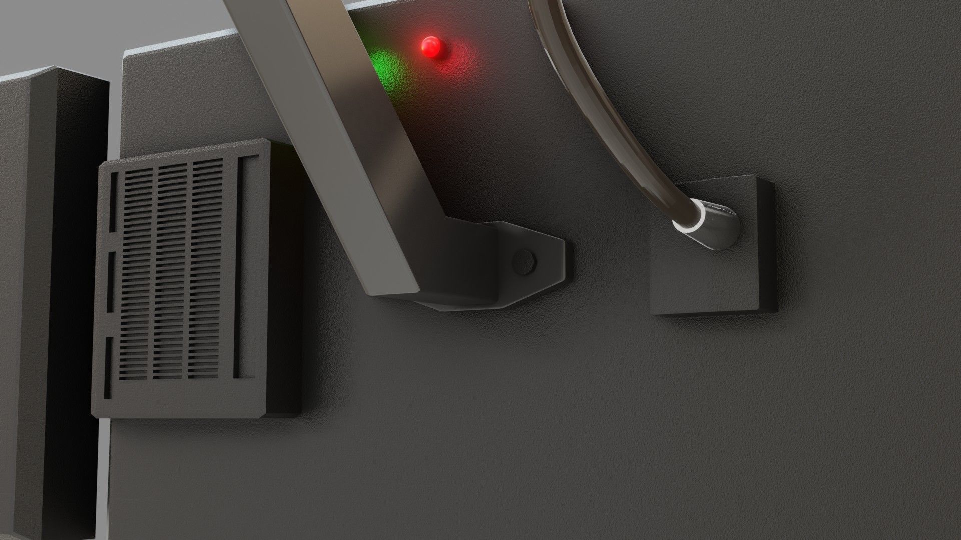 Sci-Fi Monitors - Low poly - Game Ready - PBR Low-poly 3D model_6