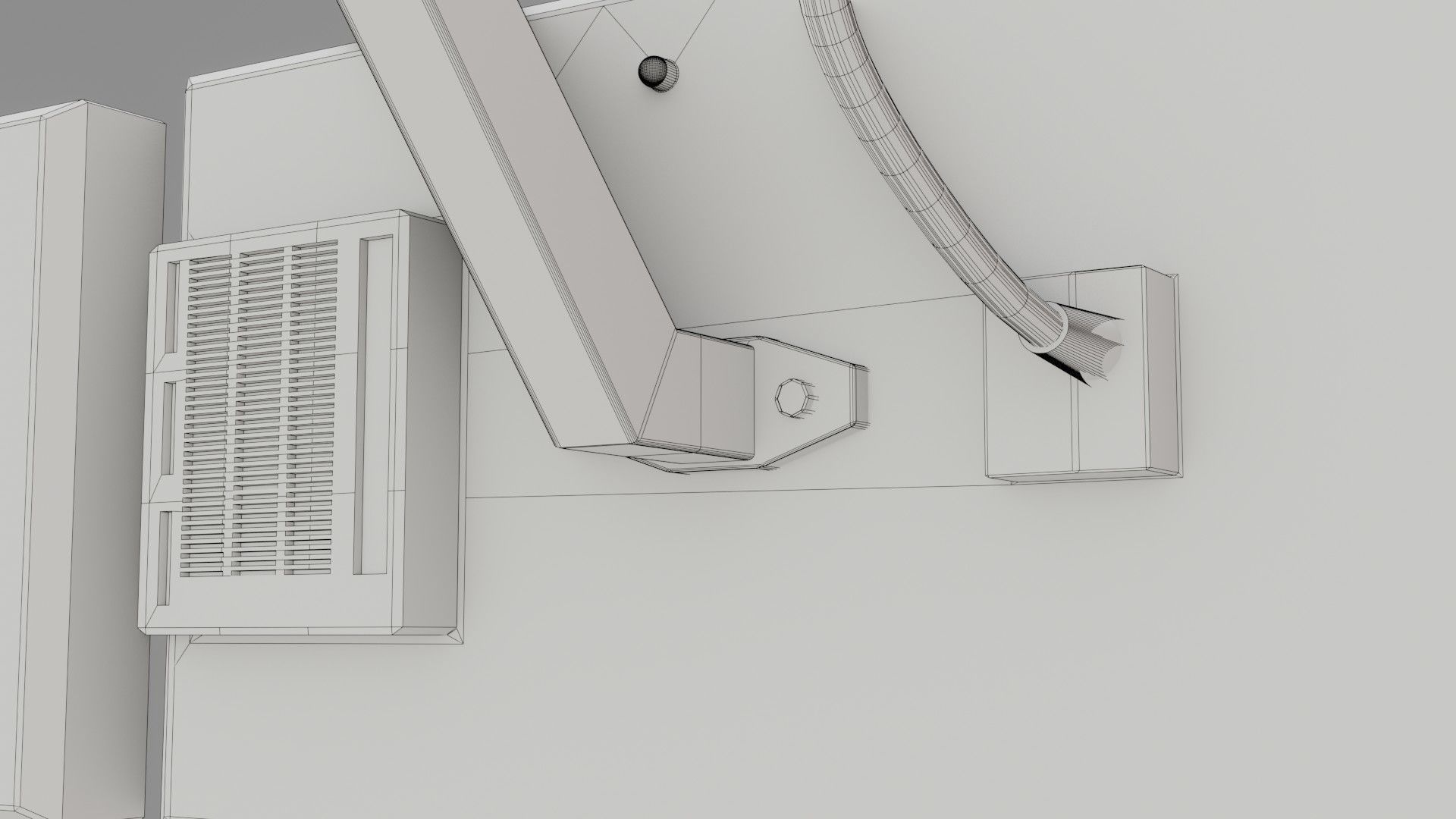 Sci-Fi Monitors - Low poly - Game Ready - PBR Low-poly 3D model_11