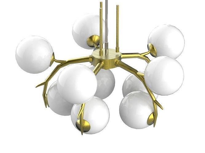 CEILING LIGHT CHANDELIER 3D model